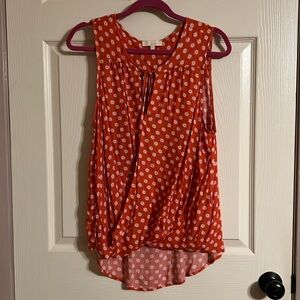 & Layered Sleeveless Blouse XL